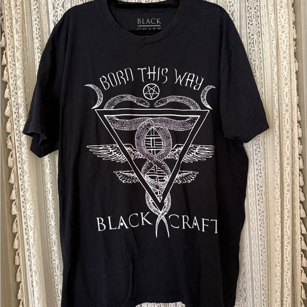 BlackCraft Pride Black Graphic Tee